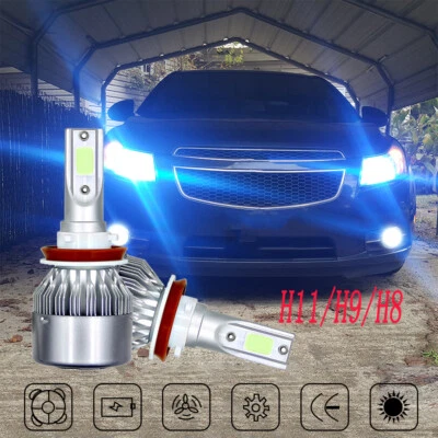Ice Blue LED Headlight Bulb Low Beam For Honda Civic 2014-2019/Accord 2008-18 - image 1 of 4