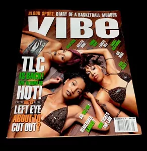 Vibe Magazine May 1999 TLC Cover - Articles On Lisa Left Eye /Trump/Old Dirty B - Imagen 1 de 12