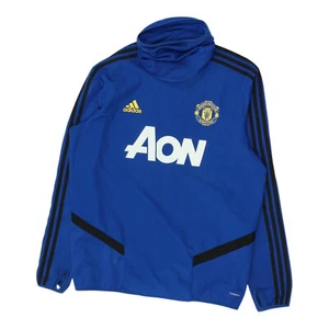 Camiseta de entrenamiento Manchester United | Camiseta de entrenamiento de fútbol azul de la Premier League para hombre - Imagen 1 de 6