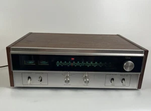 Vintage Sherwood S-2400 Sintonizzatore stereo a stato solido AM-FM 120 V 50/60 HZ faccia argento - Foto 1 di 10