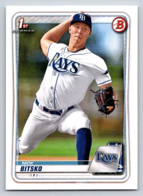 2020 Bowman Draft 1st Edition #BD61 Nick Bitsko (ref 214753) - Image 1 of 2