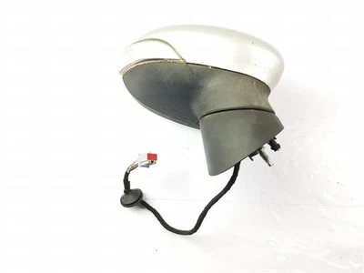 MK7 2008-2012 Ford Fiesta Powerfold puerta espejo retrovisor lado del conductor derecho plateado Foto 1 de 4