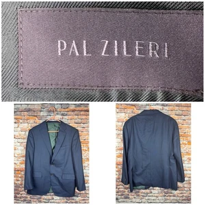 Pal Zileri Blau Anzug Sakko Blazer Super 120s Phase 146/180 Stefania 42 Reg - Bild 1 von 15