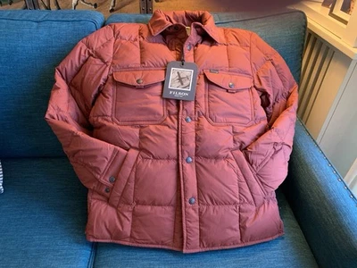 Chaqueta de plumón Filson XS nueva con etiquetas Madden Red Foto 1 de 4