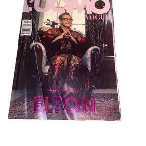 Elton John Bryan Ferry David RothsChild Furnish L'UOMO VOGUE ITALIA magazine VTG - Imagen 1 de 7