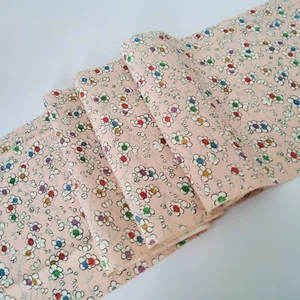 UnUsed Wish #E 6.5x38 Hand Painted Vintage Silk Chirimen Kimono Fabric CJ49 - Picture 1 of 6