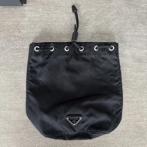Prada Milano Drawstring Bag Black - Picture 1 of 14