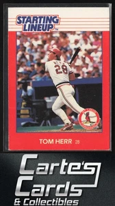 Tarjetas de alineación inicial Kenner 1988 Tom Herr #3397110030 Cardenales de San Luis - Imagen 1 de 2