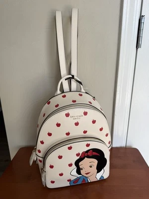 Bolso Mochila Kate Spade New York X Blancanieves Nuevo con Etiquetas KF815 Disney Bording Foto 1 de 4