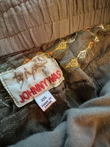 Biya Johnny Was Provenza Southwest Embroidered Pants Size XXL Pull On - Picture 1 of 9