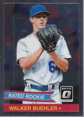 Donruss Optic Rated Rookies '84 2018 retro #4 Walker Buehler - BB Foto 1 de 2