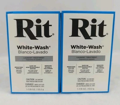 Lote de 2 quitamanchas de tela Rit White Wash 1-7/8 onzas Foto 1 de 2