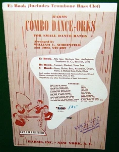 Combo Dance-Orks Music Book Sheet Music with Trombone Bass Cleff EMBRACEABLE YOU - Picture 1 of 3