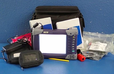 JDSU T-BERD 6000A Compact Network Test Platform w/ MSAM PIMs Cables Stylus Case - Image 1 of 4
