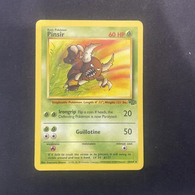 Pinsir 25/64 Rare  Jungle Set Pokemon Card - Image 1 of 4