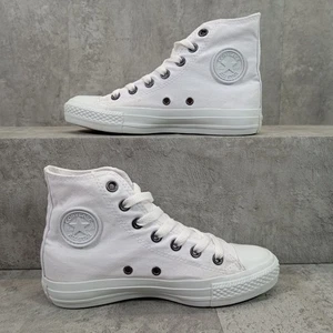 Converse Chuck Taylor Damen Canvas Sneaker Gr. UK 3 weiß Schnürer 1U646 - Bild 1 von 15