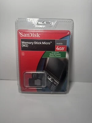 Psp Go! Sandisk Memory Stick Micro M2 4GB Card - Image 1 of 2