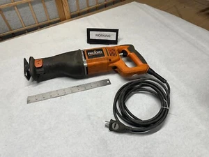 Ridgid R3001 Corded Reciprocating Saw zall Saw Tested & Working GREAT LOOK! - Picture 1 of 9