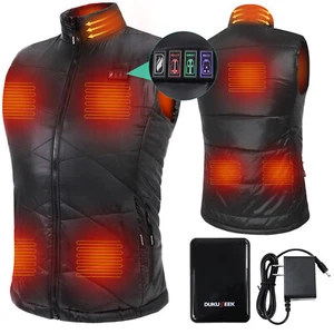 Chaleco ligero con calefacción para mujer con batería chaleco eléctrico con calefacción ropa cálida - Imagen 1 de 6