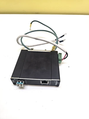 Convertidor de medios industrial de fibra a Ethernet NTRON Red Lion 1002MC-LX-10 Foto 1 de 4