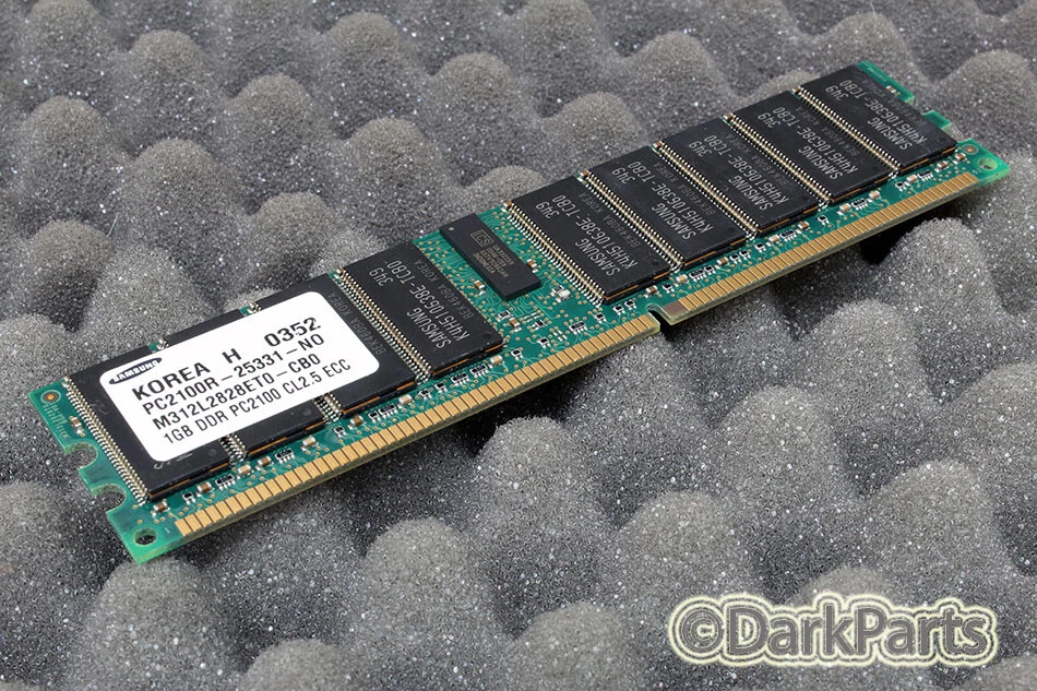 Samsung M312L2828ET0-CB0 PC2100R-25331-N0 1GB Server Memory RAM Dell 1750 4600 - Image 1 of 1