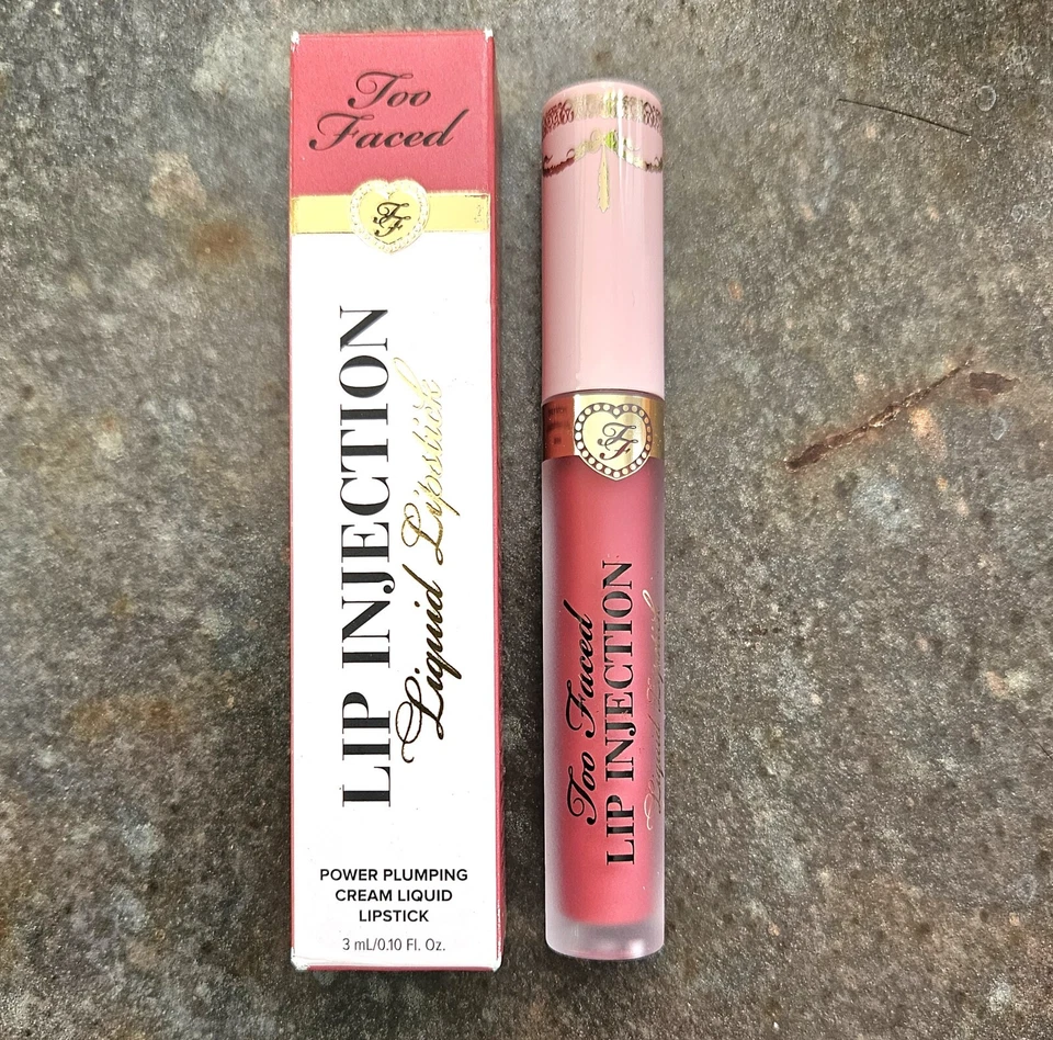 Too Faced BIG LIP ENERGY Lip Injection Power Plumping Cream Liquid Lipstick NIB! - Image 1 of 4