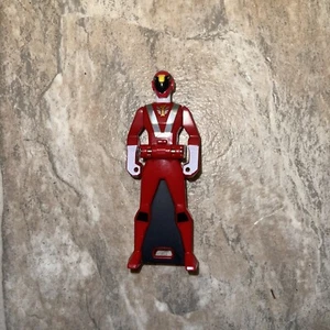 Gokaiger Power Rangers Super Megaforce 3" Red Ranger Key DX Figure - Picture 1 of 4