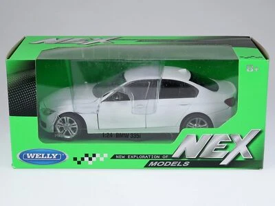 RÉPLICA COCHE MODELO DIECAST WELLY BMW SERIE 3 335i F30 salón blanco escala 1/24 Foto 1 de 4