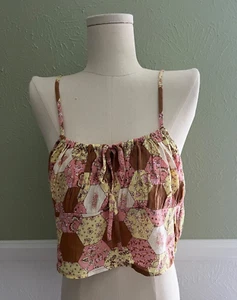 Women BP. Pointelle Sleeveless Tank Top Spaghetti Strap - Picture 1 of 7