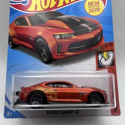 HOT WHEELS - Muscle Mania '18 Copo Camaro SS  5/10 71/250 - Image 1 of 4
