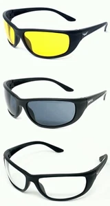 Global Vision Hercules 6 Unbreakable Sunglasses UV400 Ballistic Glasses & Pouch - Picture 1 of 30