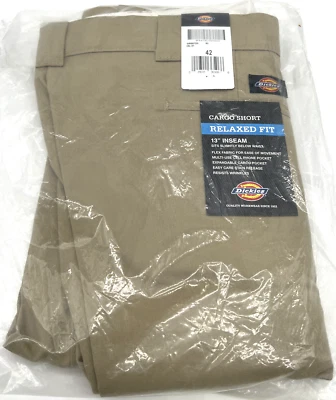 Pantalones Cortos de Trabajo Dickies Calce Relajado Multi Bolsillo Bronceado Para Hombre Talla 42 13" Entrepierna Nuevos con Etiquetas Foto 1 de 4