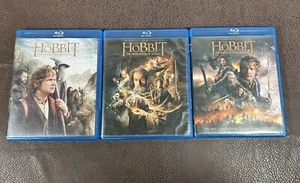The Hobbit Trilogy - Blu-Ray  (9 Discs Total!) LOTR - Picture 1 of 4