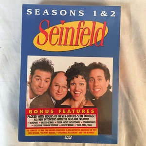 Seinfeld Vol 1 Season 1 and 2 Jerry Michael Richards New Sealed Free Shipping! - Imagen 1 de 4