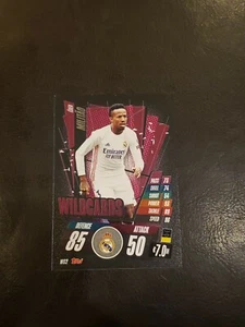 2020-21 Topps Match Attax UEFA WC2 Eder Militao Wildcards Real Madrid C.F. - Picture 1 of 2