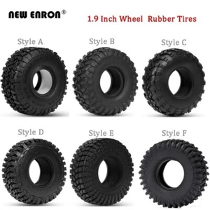 1.9 Wheels Tires W/Foam 1/10 for Rock Crawler Axial AXI03007 D90 D110 TF2 TRX6 - Picture 1 of 57