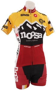 Castelli Women Noosa Pro CX Team Short Sleeve Cycling Kit LARGE Focus Bike Socks - Picture 1 of 6