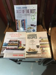 Lot Of 3 Food & Wine Best Of The Best Cookbook Recipes Cookbook Volumes 13,14&15 - Bild 1 von 7