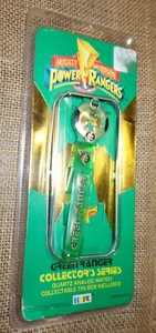 Orologio analogico MIGHTY MORPHIN POWER RANGERS Ranger verde quarzo TIN 1994 MMPR - Foto 1 di 9