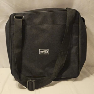 Stampin Up Black Demonstrator Tote Bag with shoulder strap, logo and pocket - Picture 1 of 5
