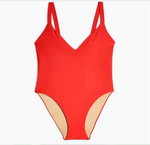 Madewell Women's Madewell Second Wave Maillot One-Piece Swimsuit Large MD385 - Picture 1 of 2