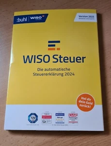 WISO Steuer 2025 (DVD-Version) für Steuererklärung 2024 unregistriert,1x benutzt - Photo 1/2