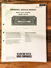 Onkyo M-5130 Amplifier Service Manual *Original*