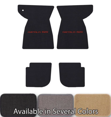 Tapetes de assoalho Chevrolet Impala 4 peças clássico loop - escolha de cor e logotipo do tapete - Imagem 1 de 4