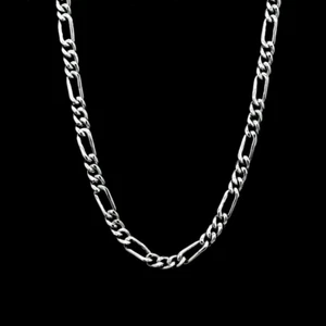 Cadena de eslabones de platino Designer 950 20 pulgadas de largo 55 gramos de peso - Imagen 1 de 5