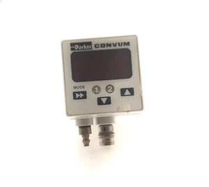 Parker MPS-V3N-NC Pressure Sensor, 10.8-30VDC, NPN, 0 to -30inHg, 1/8 NPSF Ports - Picture 1 of 5