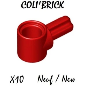 Lego 22961 - 10x Technic axle and pin connector - Rouge Red - lot kg NEW - Foto 1 di 1