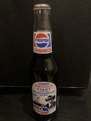 Richard Petty Pepsi Bottle 1000th career Start Cover