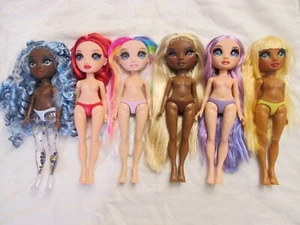Doll Lot J 6 Nude Rainbow High Chalk Style Amaya Meline Swim Ruby Sunny Marina - Picture 1 of 8