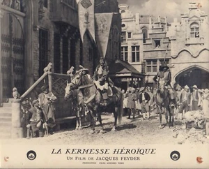 La KERMESSE HEROIQUE-1935-J.FEYDER-L.MEERSON-A.TRAUNER-23,5x29,5 cm - Imagen 1 de 1